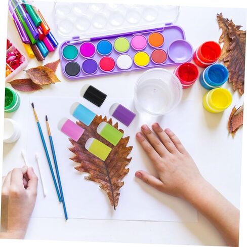 HOMSFOU 30Pcs Finger Sponge Daubers Set with Storage Box Vibrant Colors for Painting Drawing DIY Crafts Comfortable Fit for Adults Versatile Crafting Tool for Creative Projects in Saudi Arabia