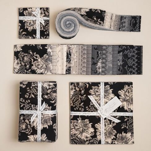 True Fabrics Bellflower Precut Fabric (Fat Quarter Bundle) - 20 pcs in 18" x 22" cuts in Kuwait