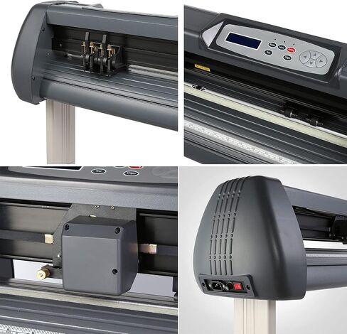 Vinyl Cutter Plotter Machine ，34 Inch Sign Making Machine with Stand for Paper Feed and Vinyl Cutting in Saudi Arabia