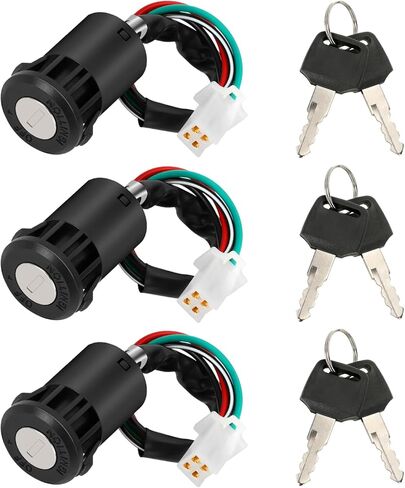 HIAORS 4 سلك دبوس مفتاح الإشعال مجموعة التبديل لتاو تاو كولستر باجا هوك Sunl أبولو Z20 DB-007 كولمان روكيتا 50cc 70cc 90cc 110cc 125cc 150cc الصينية حفرة الترابية دراجة ATV رباعية 4 ويلر أجزاء سكوتر in Kuwait