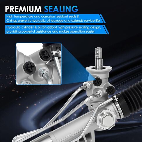 22-1000 Hydraulic Power Steering Rack and Pinion Fit for Chevrolet Silverado 1500 Classic, for GMC Sierra 1500 Classic Automotive Replacement Rack & Pinion Assembly with Outer Tie Rod Ends in Saudi Arabia