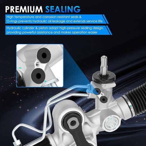 22-1000 Hydraulic Power Steering Rack and Pinion Fit for Chevrolet Silverado 1500 Classic, for GMC Sierra 1500 Classic Automotive Replacement Rack & Pinion Assembly with Outer Tie Rod Ends in Saudi Arabia