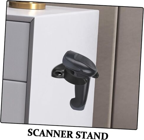 NUOBESTY Scanner Stand Wall Mounted Bracket for Efficient Space-Saving Support for Various Devices Easy Installation for Retail and Office Use in Saudi Arabia