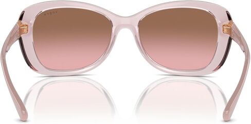 Vogue Eyewear Women's VO2943SB Butterfly Sunglasses, Transparent Light Brown/Brown Gradient, 55 mm in Kuwait