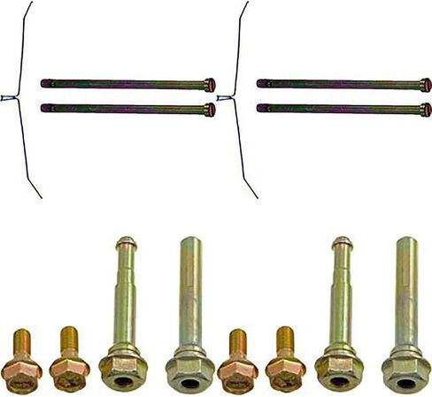 Arrhythmic 4 Pack Front and Rear Disc Brake Caliper Bolt Kit for Toyota Land Cruiser 4.7L 1998 1999 2000 2001 2002 2003 2004 2005 2006 2007 in Saudi Arabia