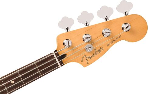 Fender Player II Precision Bass - Polar White Bundle with Gig Bag, Strap, Cable, 3-Pack Picks and Guitar Cleaning Kit in Kuwait