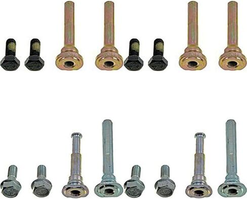 Arrhythmic 4 Pack Front and Rear Disc Brake Caliper Bolt Kit for Mercury Monterey 4.2L 2004 2005 2006 2007, for Ford Freestar 3.9L 2004 2005 2006 2007, for Ford Freestar 4.2L 2004 2005 2006 2007 in Saudi Arabia