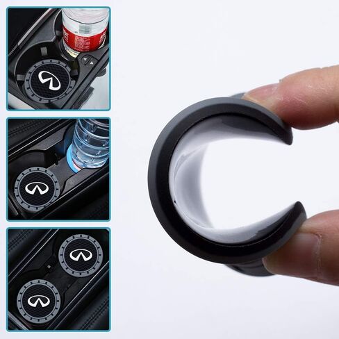Cup Holder Insert Coaster Fit Honda Accord Civic Fit CRV Pilot EX CR-V EX-L Touring Pilot,Anti Slip Car Cup Coaster Interior Accessories in Saudi Arabia