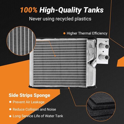 Auto Heater Core for 1990-2000 Dodge Dakota 2.5L, 3.9L, 4.7L, 5.2L, 5.9L, Heater Core Replacement for 1998-2000 Dodge Durango 3.9L, 4.7L, 5.2L, 5.9L in Saudi Arabia