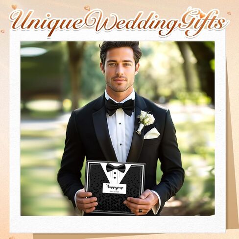هدايا زفاف مضحكة من HAPPYPOP للرجال، هدايا والد العريس للعريس والأب، جوارب فستان الزفاف للعريس in Kuwait
