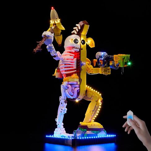 طقم إضاءة LED من Nitemode متوافق مع Lego Battle Bus Fortnite 77073، ملحقات إضاءة مطورة وقابلة للتعديل (بدون نموذج) in Kuwait