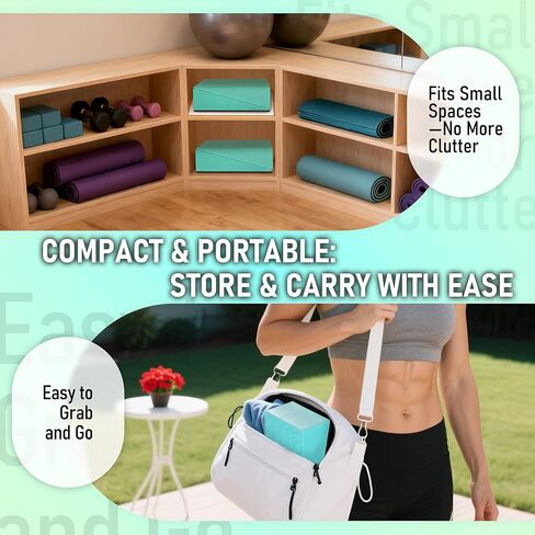 Squat Wedge Block for Heel Elevated Squat, Weightlifting Calf Stretcher Slant Board for Squat Improve Mobility Balance and Strength Performance in Kuwait