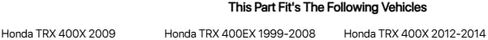 مجموعة القابض المنافسة Tusk مع نوابض شديدة التحمل متوافقة مع Honda TRX 400EX 1999-2008 in Kuwait