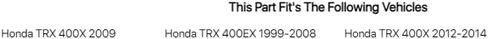 مجموعة القابض المنافسة Tusk مع نوابض شديدة التحمل متوافقة مع Honda TRX 400EX 1999-2008 in Kuwait