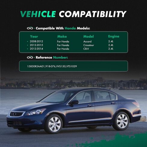 SCITOO Engine Variable Valve Timing (VVT) Solenoid for Honda for Accord Crosstour CR-V 2.4L 918-076 in Saudi Arabia
