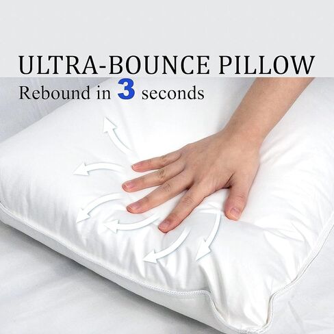 linens delight Highland Feather® - Hungarian Goose Down Pillow King Size - 750 Fill Power in Saudi Arabia