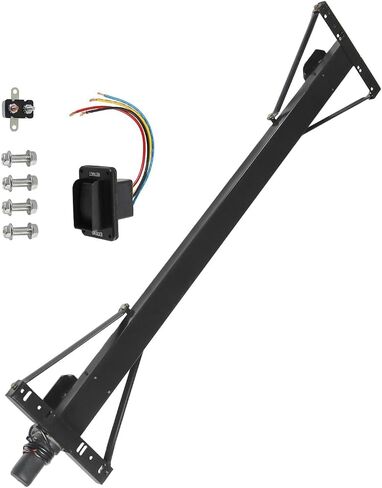 قطع غيار لـ Universal 298707 مثبت المقطورة الخلفية حامل مثبت جاك مجموعة سوداء موديل جديد-A2001S-2521 in Kuwait