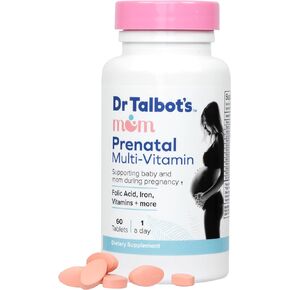 Dr. Talbot's Mom Probiotic Lactation Support Supplement - Herbal Blend of Fenugreek, Blessed Thistle, Milk Thistle, and More - 60 Capsules