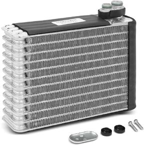 A-Premium A/C Evaporator Core Compatible with Acura MDX 2001-2006 & Honda Pilot 2003-2008, with Pressing Plate