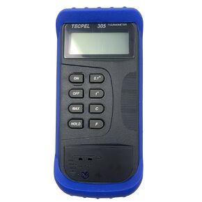 TECPEL DTM-305 Digital Single Input Thermocouple Thermometer with Type k thermocouple Probe (TPK-01)
