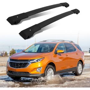 AUXPACBO Cross Bars Fits for Chevrolet Equinox & GMC Terrain 2018 2019 2020 2021 2022 2023 Adjustable Roof Rack Crossbar Luggage Rack Cargo Carrier (2Pcs)