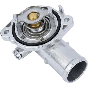 Upgrade aluminum thermostat housing assembly. Replaces part # 5184570AH, 902-3036.Fit for 2011-2021 Dodge Journey & Grand Caravan, Chrysler Town & Country, Dodge Avenger& VW Routan.