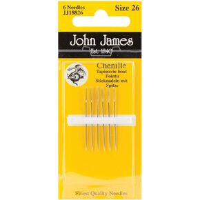 Chenille Hand Needles-Size 26 6/Pkg