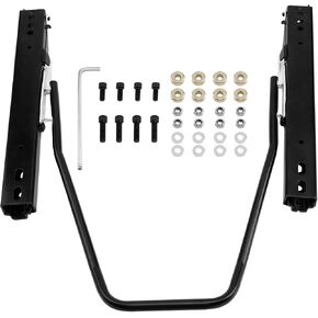 Universal Seat Slider, Dual Locking Rails Brackets Kit Compatible with Most Aftermarket Car Seat, Racing seat in Saudi Arabia