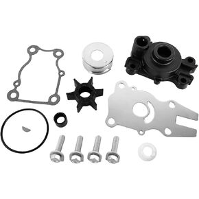 SLSRPMT 63D-W0078-01-00 Water Pump Impeller Repair Kit with Housing 63D-44311-00-00 for Yamaha Outboard 40 50 60 HP F40 F50 F60 C40 P40 C50 P50 Replace Sierra 18-3415 18-3434 63D-W0078-00-00