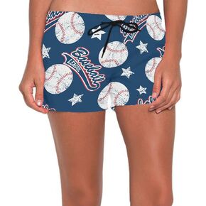 visesunny Women's Drawstring Board Shorts Quick Dry Stretch Novelty Patterns Swimsuits Swimwear Bottoms S-L