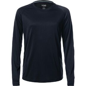 LEAO Boys UPF 50+ Long Sleeve Sport Rash Guard Swim Shirt Quick Dry Swimsuit Youth SPF Outdoor Fishing Hiking Sun Shirts