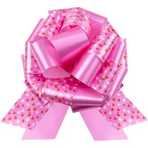 LeZakaa 12" Lagre Gift Bow, Car Bow, Giant Big Pull Bow for Gift Decoration, Kids Birthday Bows, Wedding Bow, Holiday Bow, Christmas Bow (1 Pack) - Dinosaur and Blue Design