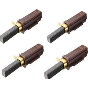 QINALO 4 Pcs 2311480 Vacuum Cleaner Motor Carbon Brushes for Ametek Lamb 2311480, 333261 & 33326-1 (copper Plug,Better conductivity)