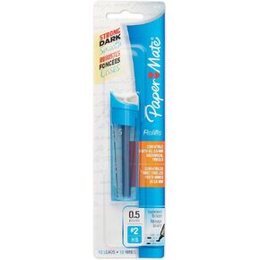 Paper Mate Mechanical Pencil Refills, 0.5mm, HB #2, 35 Count