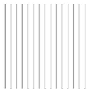 Aluminum Rod 1/4,15Pcs 1/4 inch Diameter 16 inch Long 6061 Aluminum Round Rod Metal Bar Solid Stick for DIY Craft, New Lathe Bar.