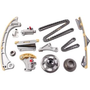 AUCERAMIC 144015A2A02 Timing Chain Kit Fit for 2013-2017 HONDA ACCORD 2015-2019 CR-V 2016-2020 ACURA ILX 2015-2020 TLX 2.4L L4 K24W1 K24W7