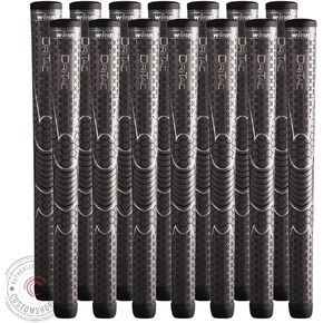 Set of 9 BRAND NEW Winn DriTac Oversize AVS Gray Golf Grip - Dri-Tac!