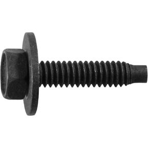 AMZ Clips And Fasteners 50 Hex Head Sems Dog Point Body Bolts 1/4-20 X 1-3/16 - Black