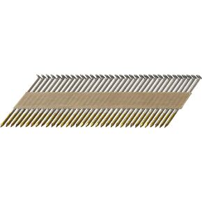 Metabo HPT 15231MHPT Offset Round Head 2-3/8-Inch x .113 x 33 Degree Hot Dipped Galvanized Ring Shank Paper Tape Collated Framing Nails | 2000 Count