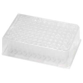 Caplugs Evergreen 222-8664-08N Sterile 96-Well Deep-Well Plates. Polypropylene Co-Polymer, Natural, Bag pack