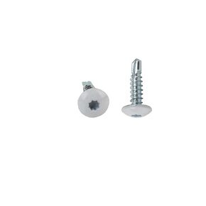 Trailer Exterior Self Tapping Screws (150pcs)#10 x 3/4 Enclosed Car Hauler Self Tapping Screws/Self Tapping Sheet Metal Screws-White