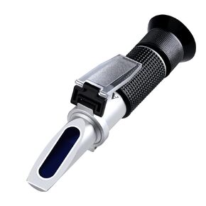 Optical Hydrometer Optical Brix Refractometer for Wine Making, Dual Scale - Brix 0-40% & Alcohol 0-25% Vol, Wine Refractometer for Measuring Sugar Content and Predicting Wine Alcohol Degree