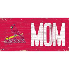 MLB Mom Wood Sign