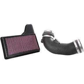 K&N Cold Air Intake Kit: Increase Acceleration & Engine Growl, Guaranteed to Increase Horsepower up to 17HP: Compatible with 5.0L, V8, 2015-2017 Ford Mustang GT, 63-2590