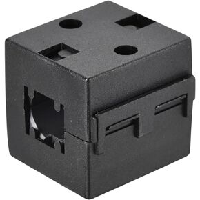 MECCANIXITY Ferrite Cores Cable Clips 13mm Square Type RFI EMI Noise Suppression Filter for Power Transmission, Audio Video Cable Pack of 5