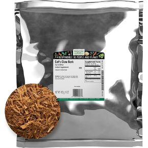 Frontier Co-op Cat's Claw Bark, 1lb Bulk Bag, Cut and Sifted - 100% Pure & Natural Cat Claw Herb, Ideal for Teas, Tinctures, and Herbal Uses, Kosher