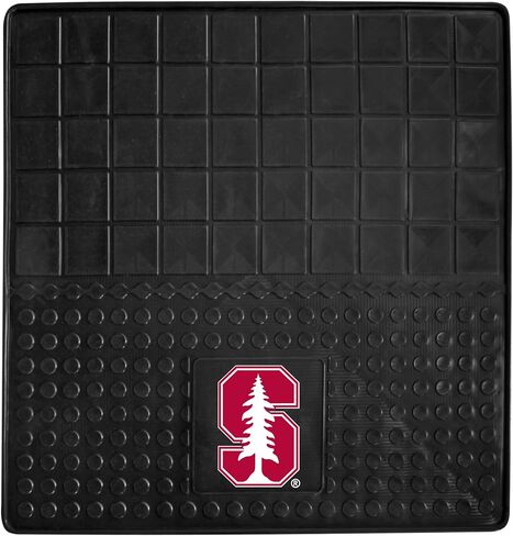 FANMATS 12655 Stanford Cardinal Heavy Duty Vinyl Cargo Mat 31"x31", All Weather Trunk Mat, Trunk Protection in Saudi Arabia