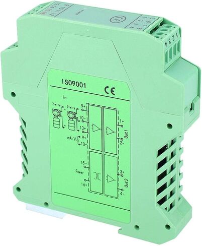 Kadimendium DC Isolator 4~20mA Module Current Isolator Transmitter PLC Detect Conditioner(1 in 2 Out 0-10V) in Saudi Arabia