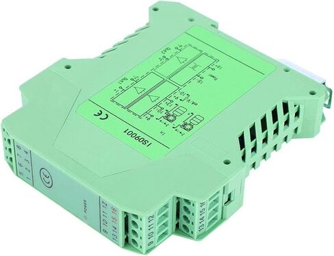 Kadimendium DC Isolator 4~20mA Module Current Isolator Transmitter PLC Detect Conditioner(1 in 2 Out 0-10V) in Saudi Arabia