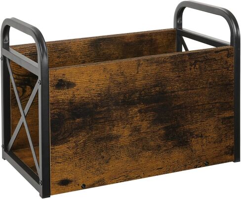 حامل مجلات YINMIT، أرضية رف المجلات، سلة تخزين المجلات، منظم حامل الملفات، صندوق منظم المجلدات للمجلات والكتب والصحف والأجهزة اللوحية in Kuwait